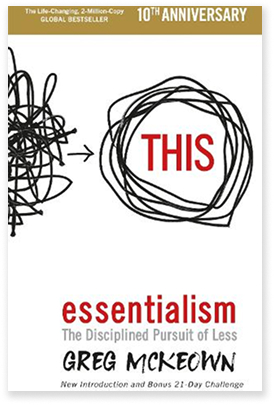 Cover of Essentialism: The Disciplined Pursuit of Less